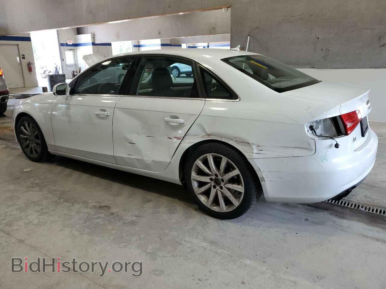 2013 AUDI A4 - VIN: WAUEFAFL0DN014465 - Фото 2