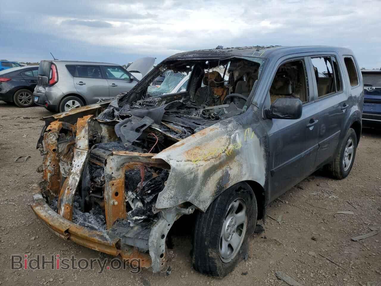 2013 HONDA PILOT - VIN: 5FNYF4H20DB025468 - Фото 2