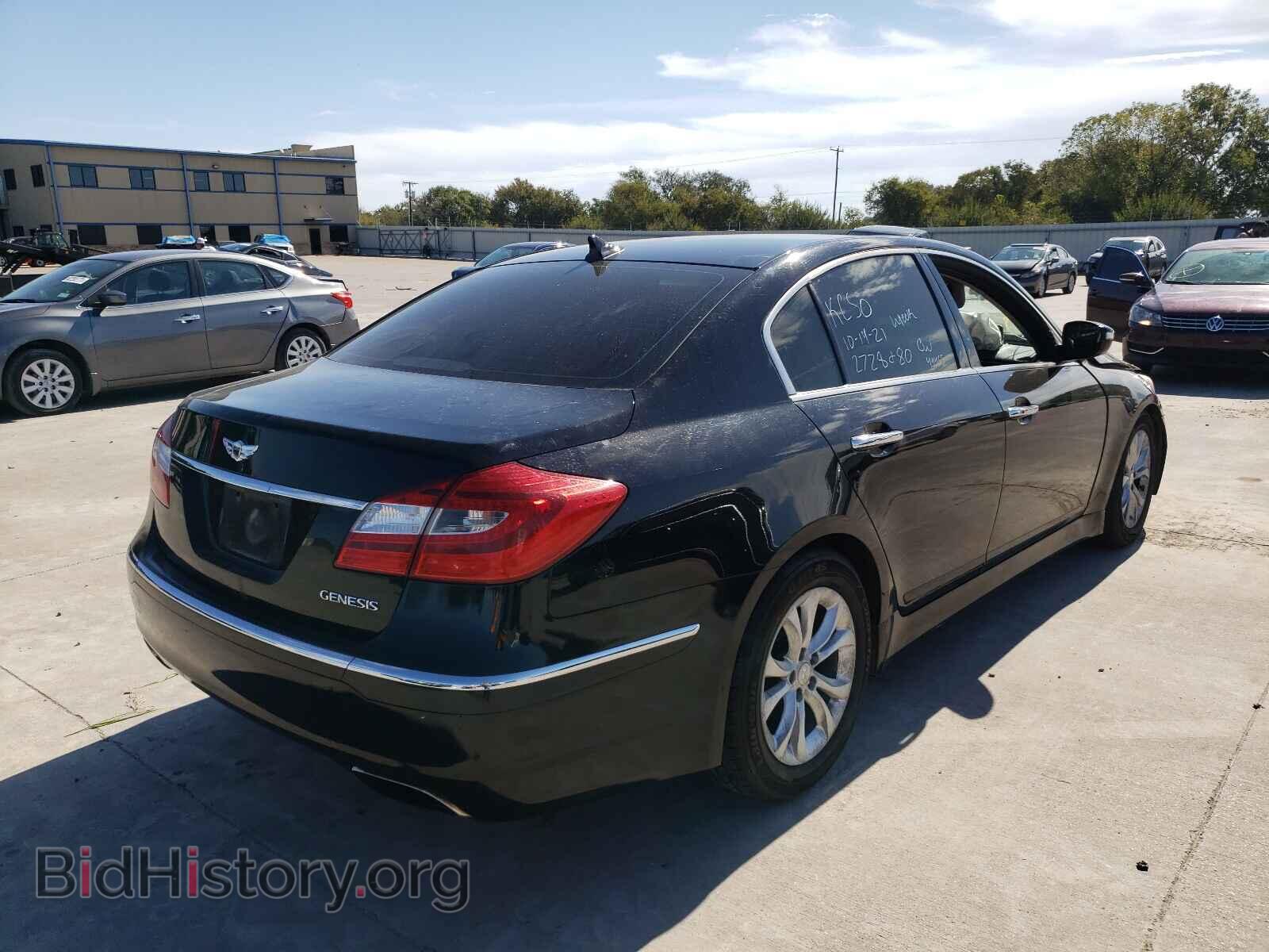 2012 HYUNDAI GENESIS - VIN: KMHGC4DD9CU178203 - Фото 4