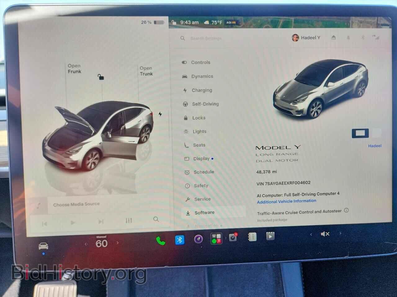 2024 TESLA MODEL Y - VIN: 7SAYGAEEXRF004602 - Photo 9