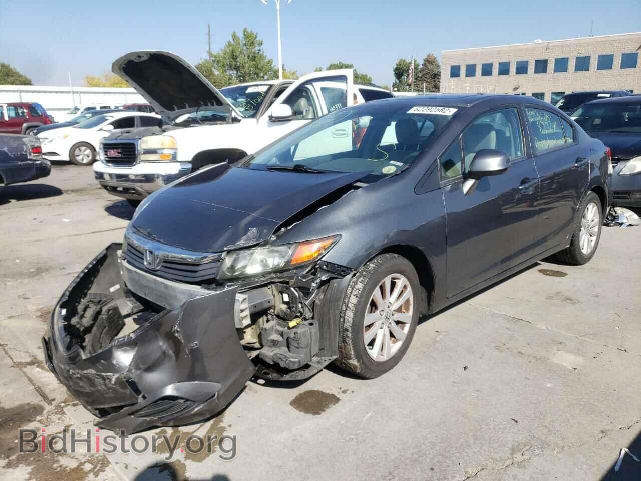 2012 HONDA CIVIC - VIN: 2HGFB2F84CH591500 - Photo 2