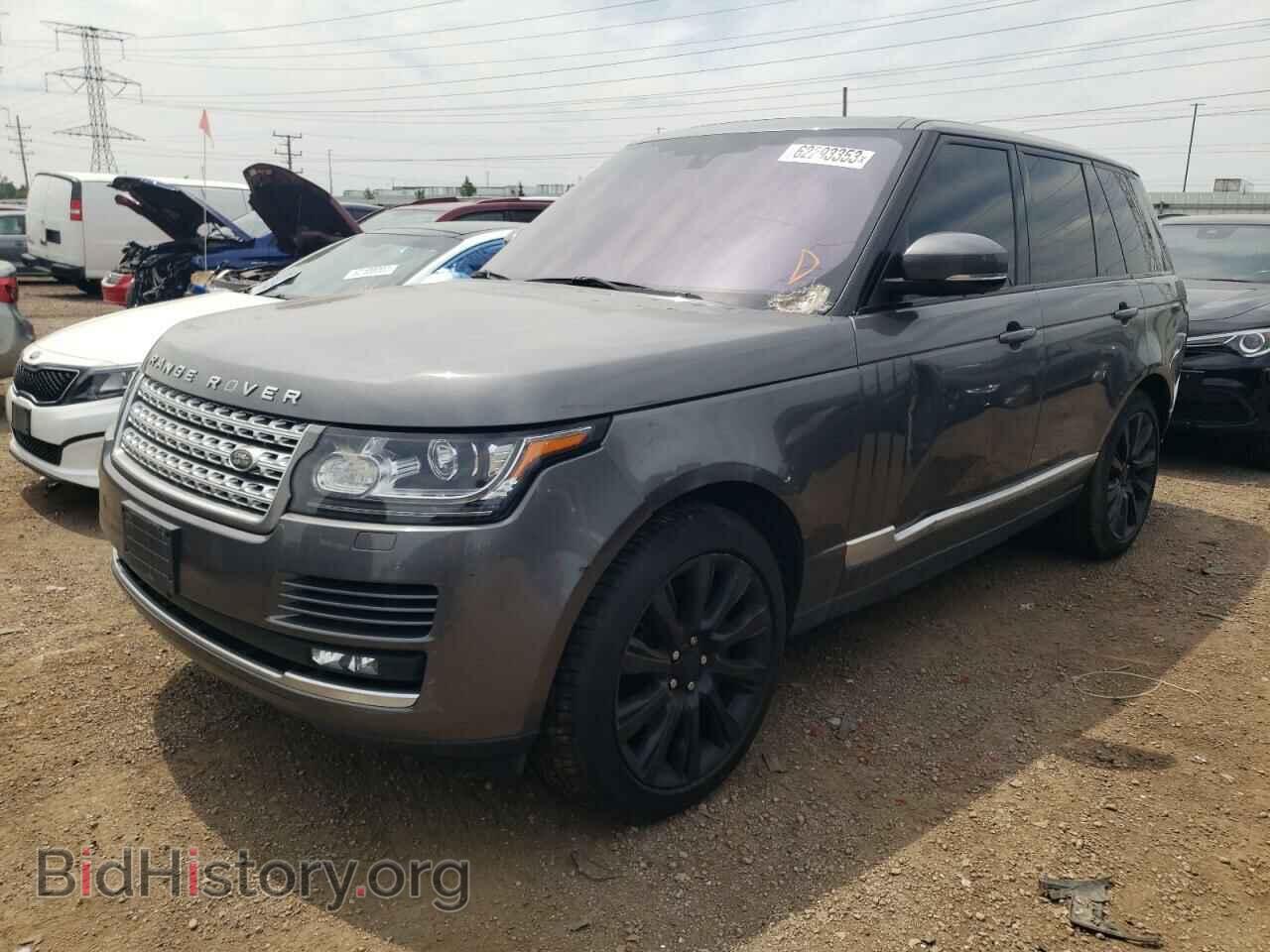 Photo SALGS2EF4GA307721 - LAND ROVER RANGEROVER 2016