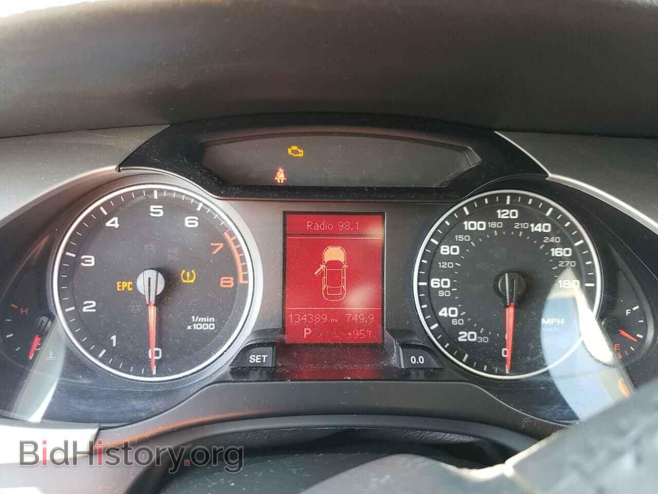 2012 AUDI A4 - VIN: WAUAFAFL4CN012019 - Фото 9