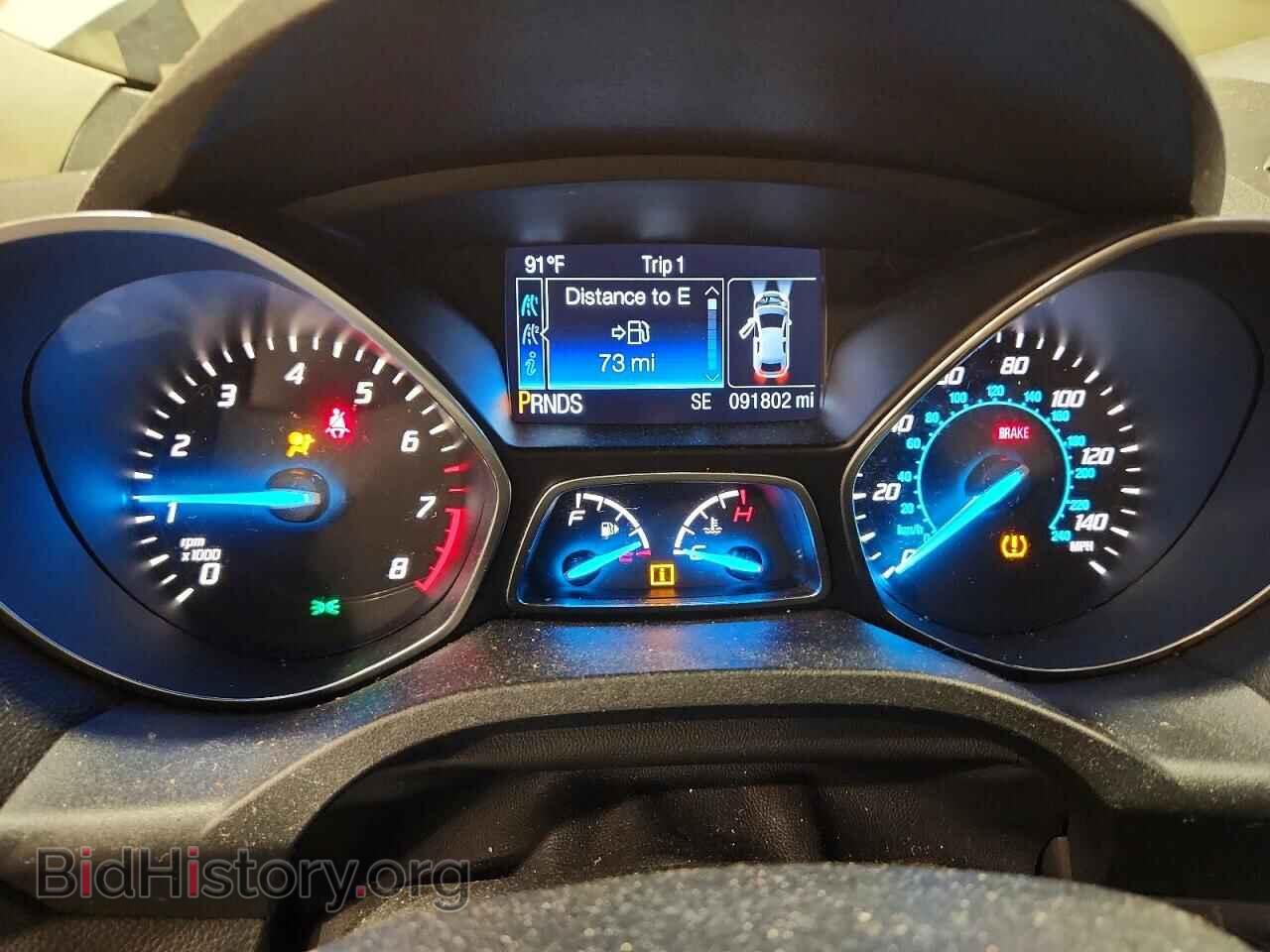 2014 FORD ESCAPE - VIN: 1FMCU9J97EUD35500 - Фото 9