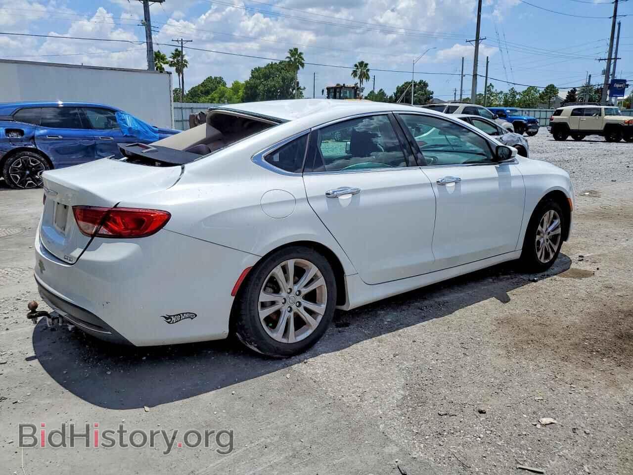 2015 CHRYSLER 200 - VIN: 1C3CCCAB1FN576508 - Фото 3