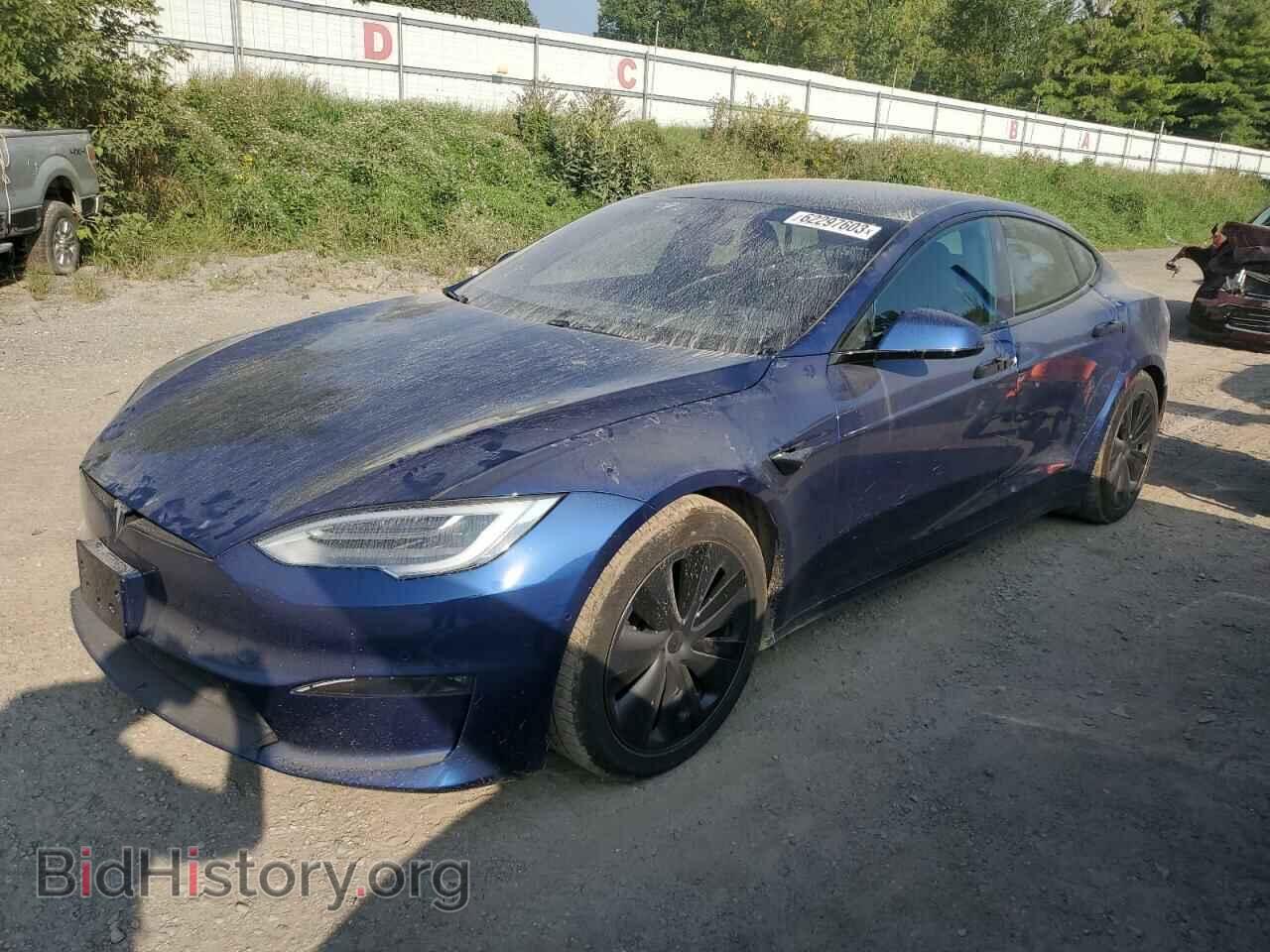 Photo 5YJSA1E52NF463590 - TESLA MODEL S 2022