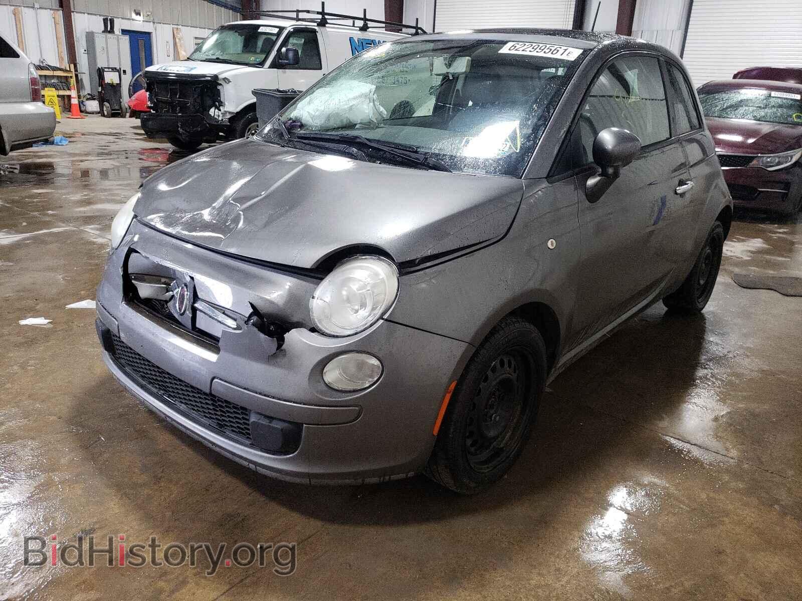 2012 FIAT 500 - VIN: 3C3CFFAR6CT121249 - Фото 2