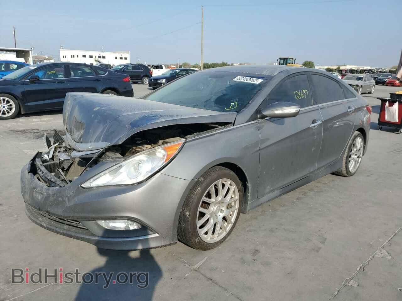 2014 HYUNDAI SONATA - VIN: 5NPEC4AB2EH840229 - Фото 2