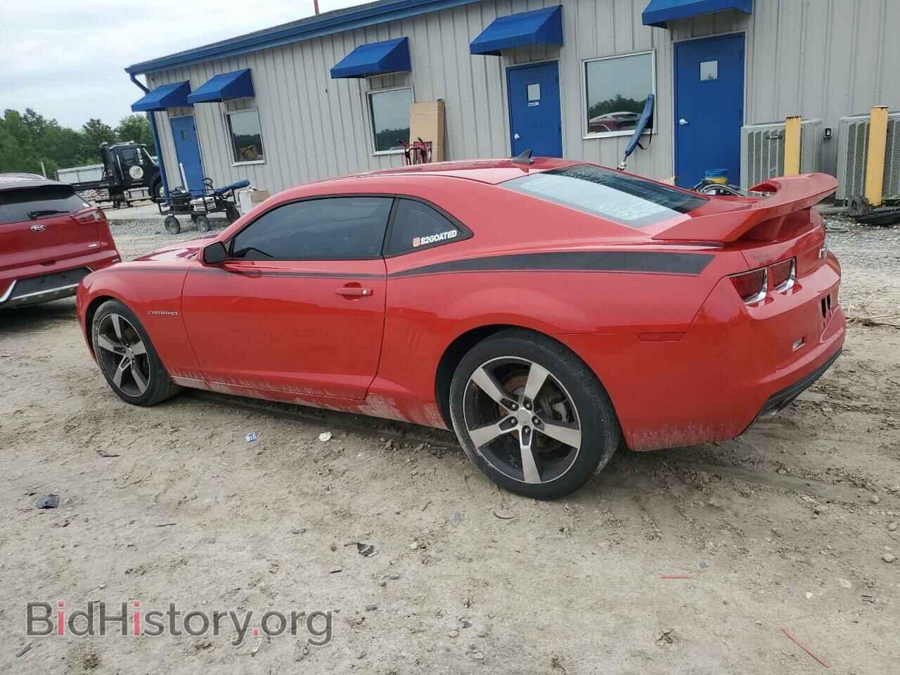 2013 CHEVROLET CAMARO - VIN: 2G1FA1E35D9107355 - Фото 2