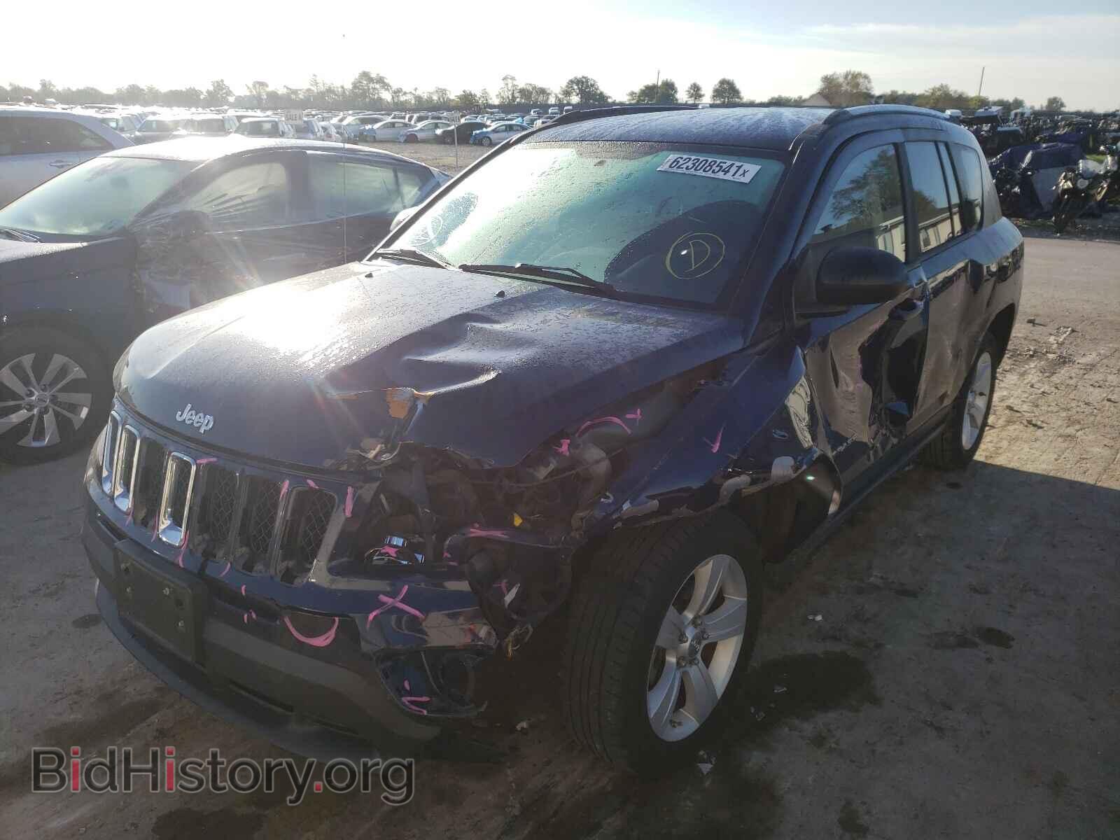 2012 JEEP COMPASS - VIN: 1C4NJCBA8CD601468 - Фото 2