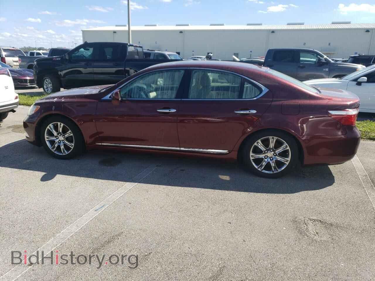 2008 LEXUS LS460 - VIN: JTHBL46F385073847 - Фото 9