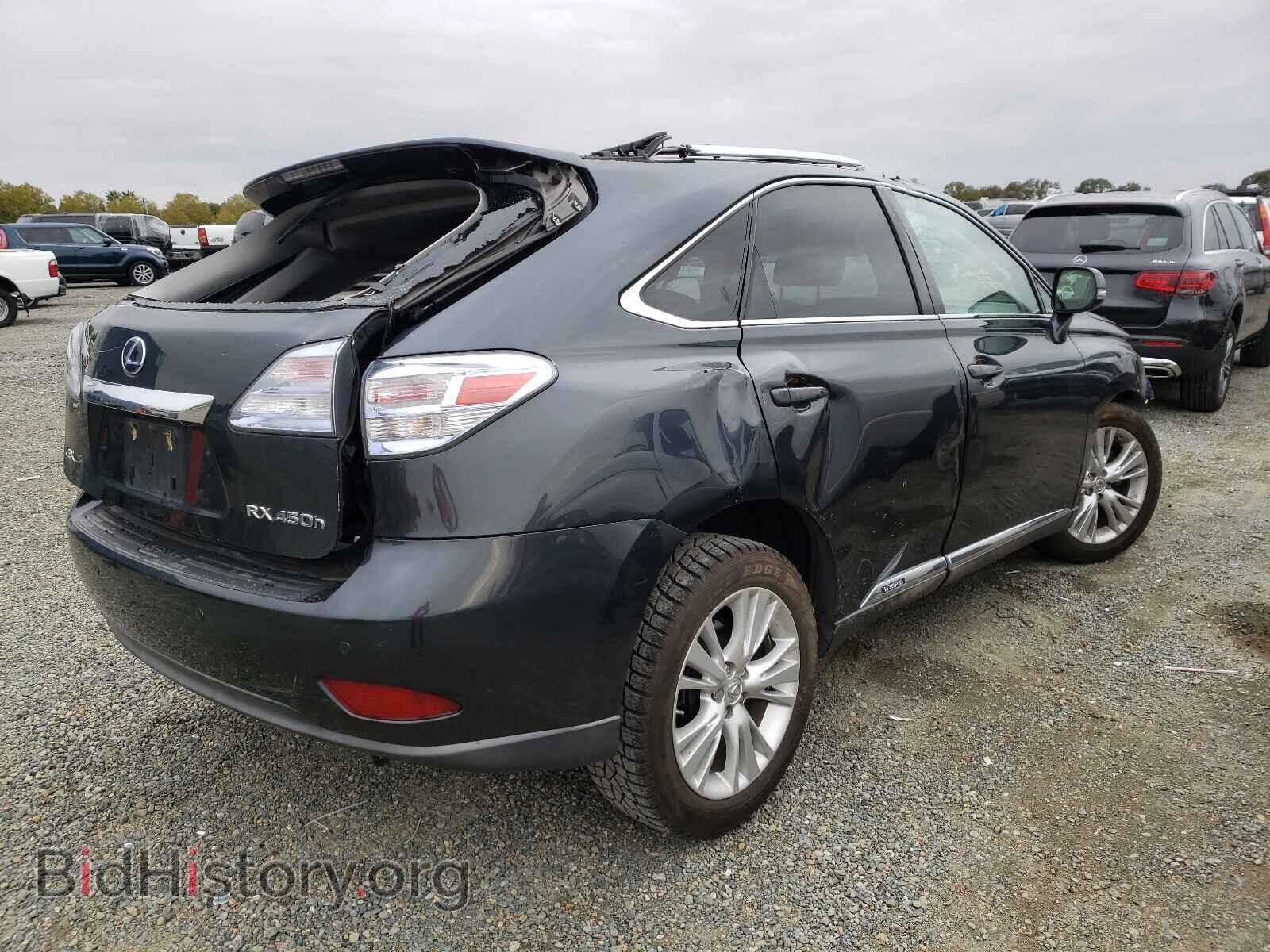 2010 LEXUS RX450 - VIN: JTJBC1BA2A2012052 - Фото 4