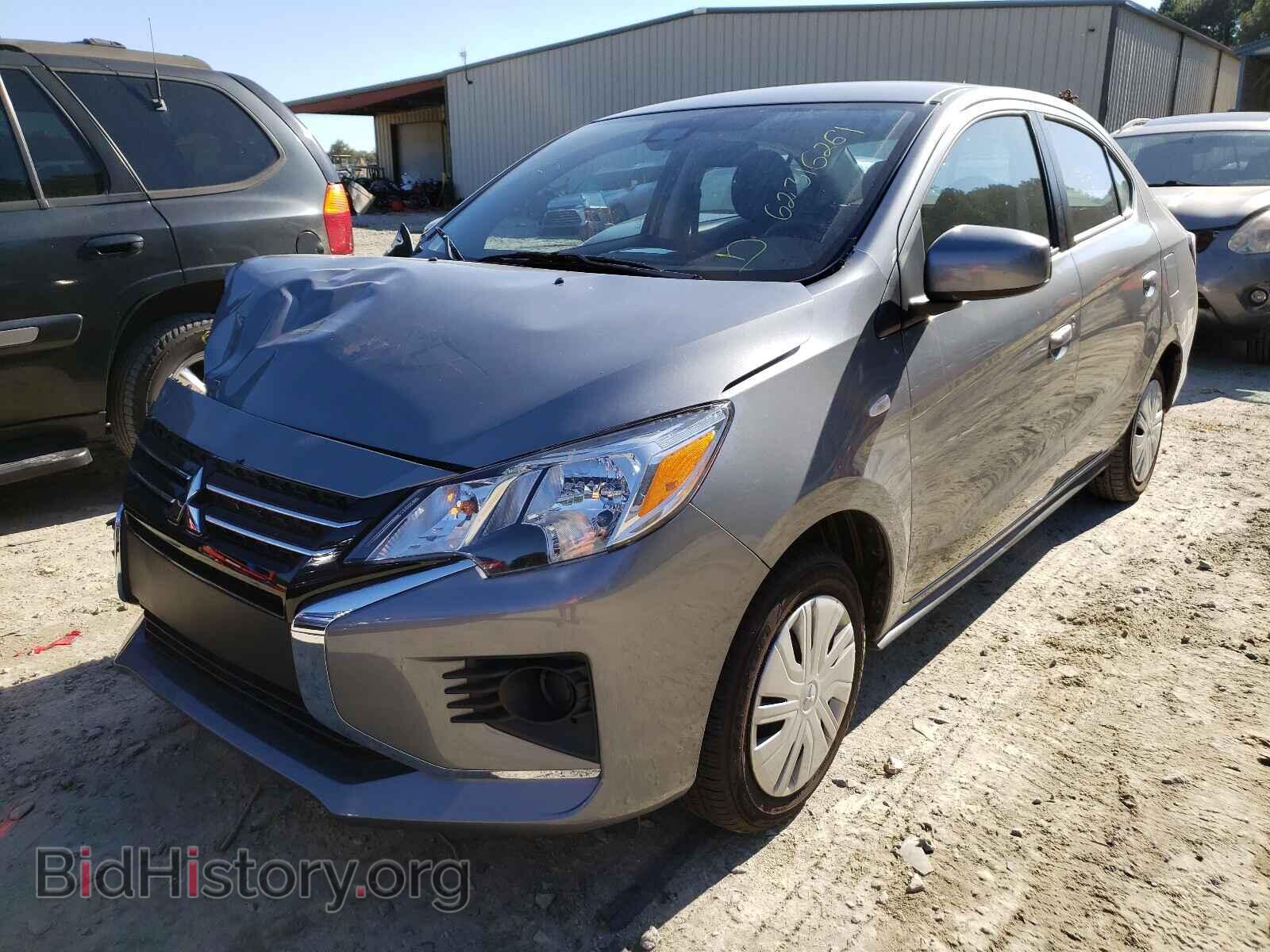 2021 MITSUBISHI MIRAGE - VIN: ML32FUFJ4MHF07155 - Фото 2