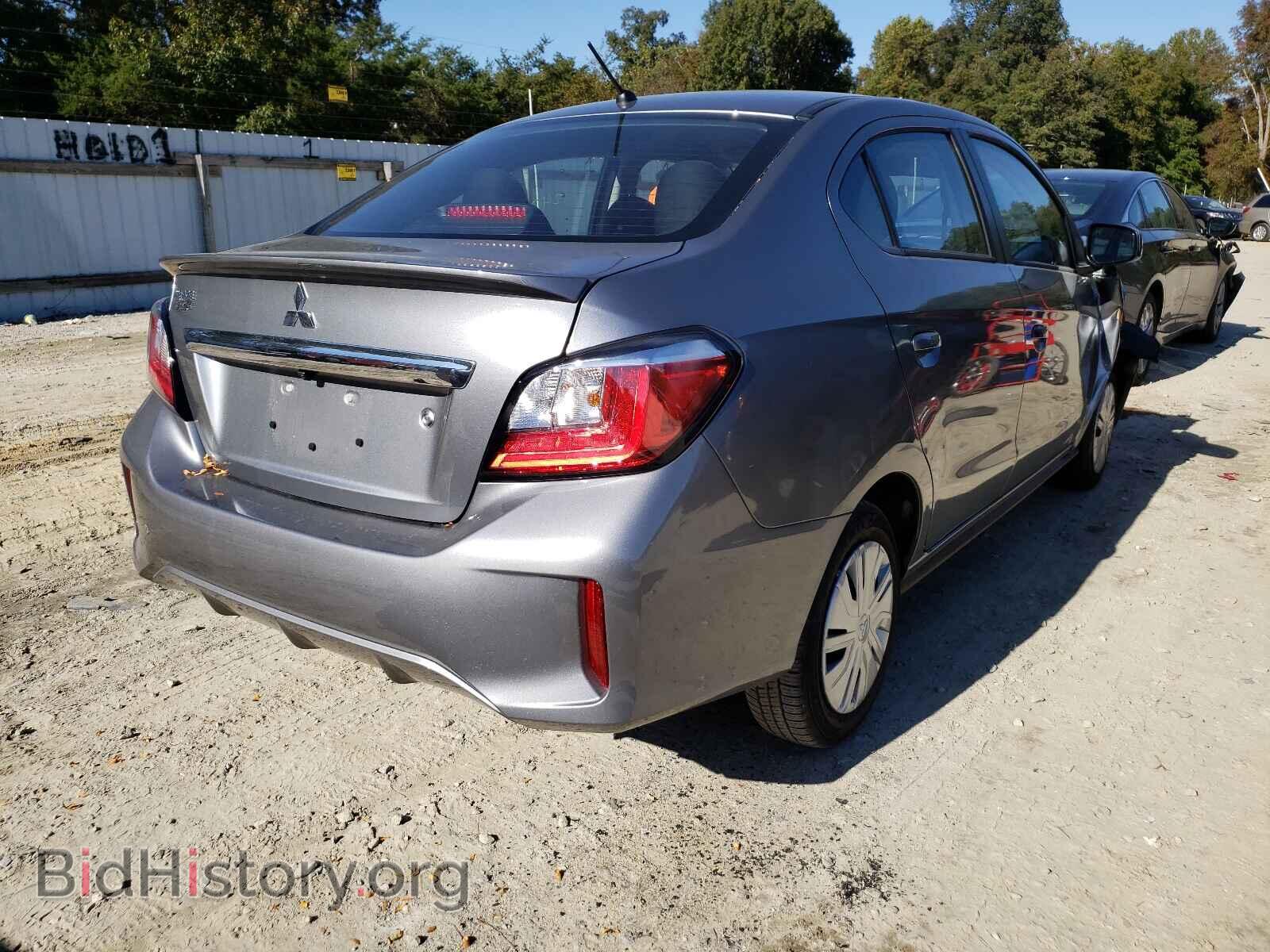 2021 MITSUBISHI MIRAGE - VIN: ML32FUFJ4MHF07155 - Фото 4