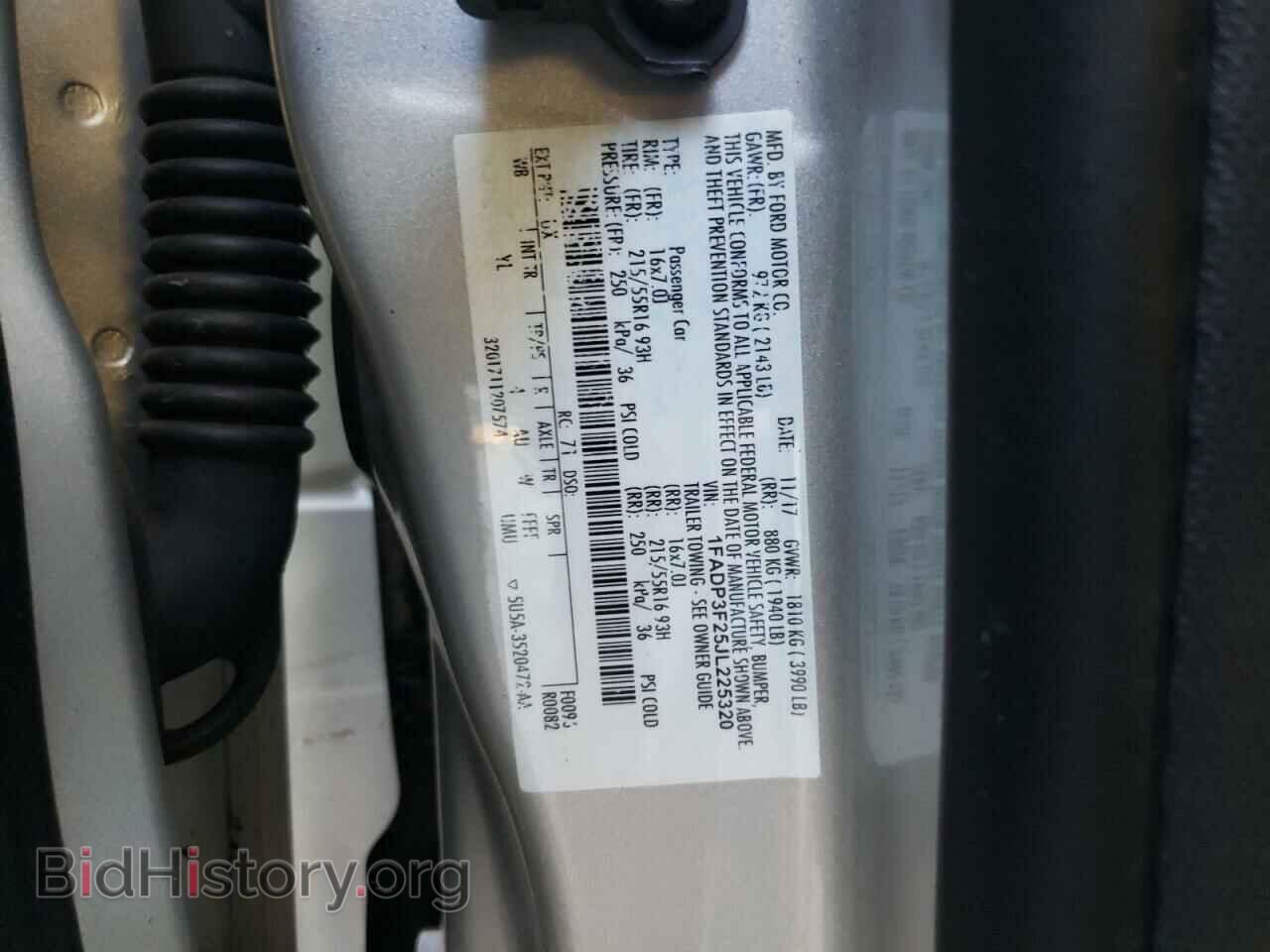 2018 FORD FOCUS - VIN: 1FADP3F25JL225320 - Photo 10