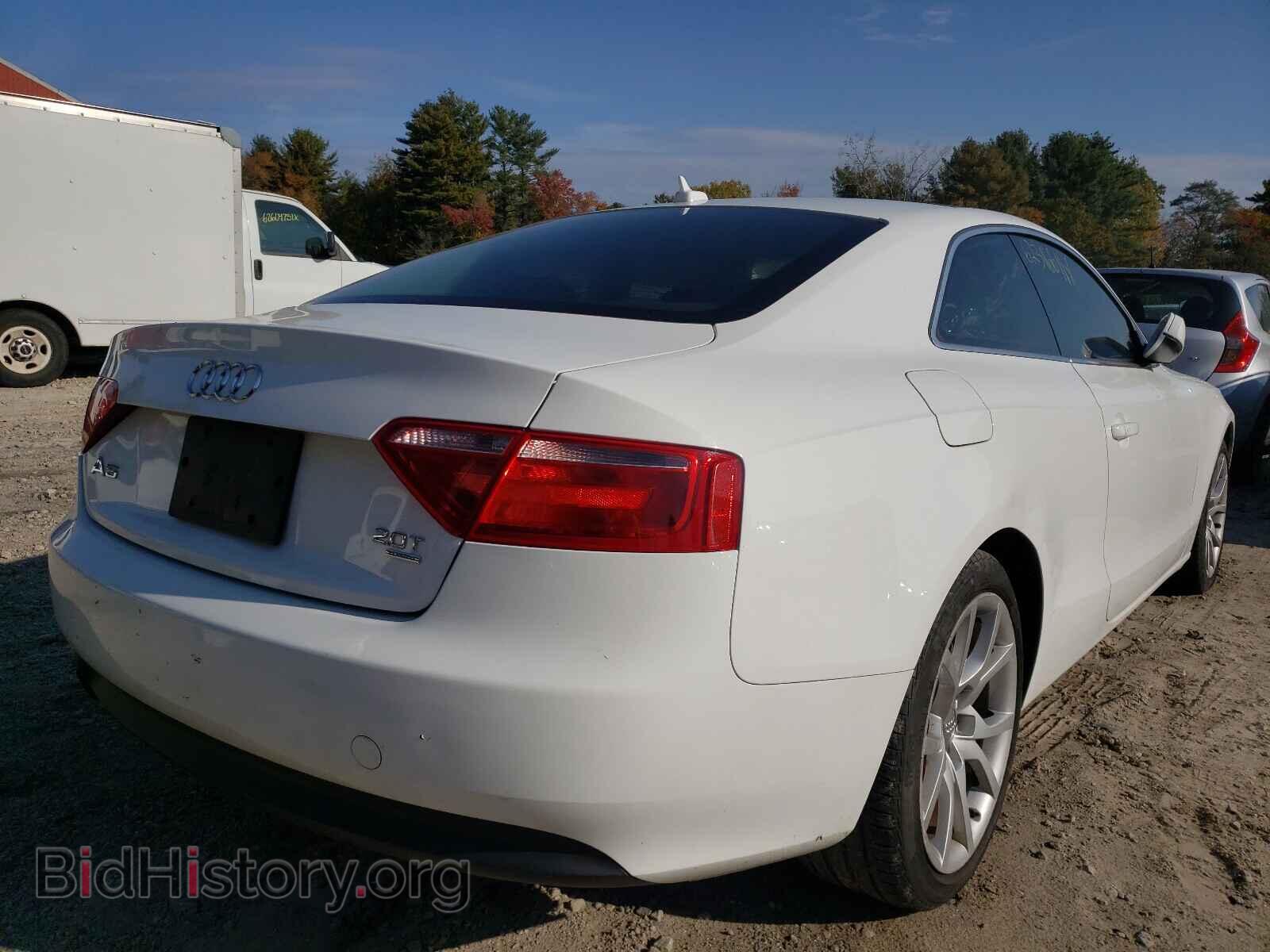 2011 AUDI A5 - VIN: WAUCFAFR9BA008941 - Фото 4