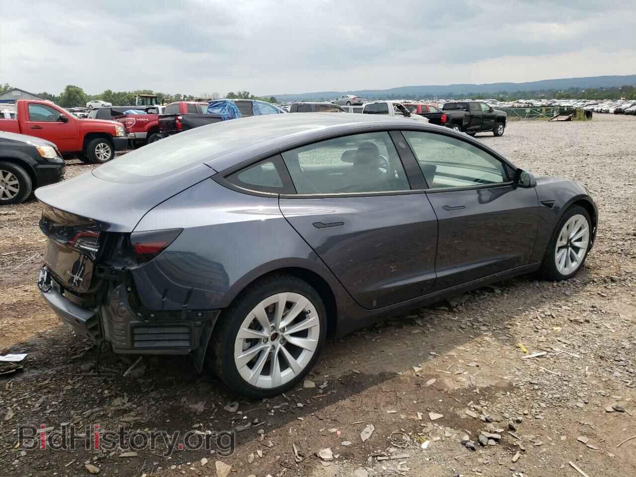 2022 TESLA MODEL 3 - VIN: 5YJ3E1EB6NF289733 - Photo 3