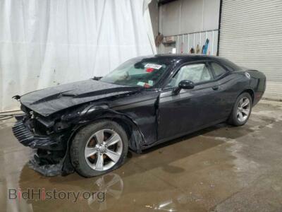 2015 Dodge CHALLENGER SXT, черный — VIN 2C3CDZAG2FH839903, Copart