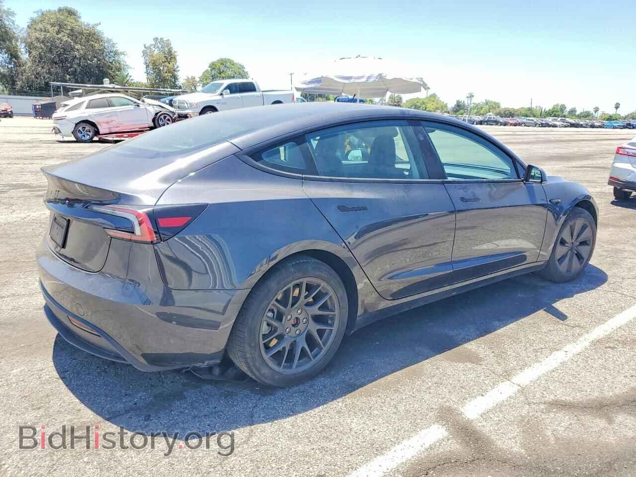 2024 TESLA MODEL 3 - VIN: 5YJ3E1EA9RF747021 - Фото 3
