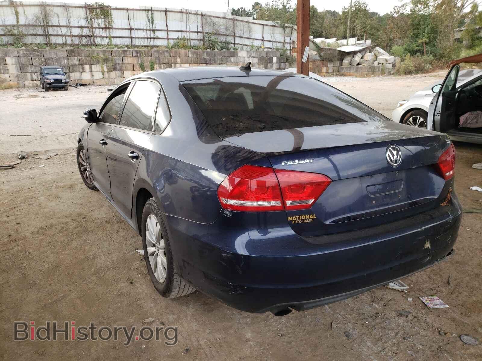 2014 VOLKSWAGEN PASSAT - VIN: 1VWAT7A32EC097993 - Фото 3