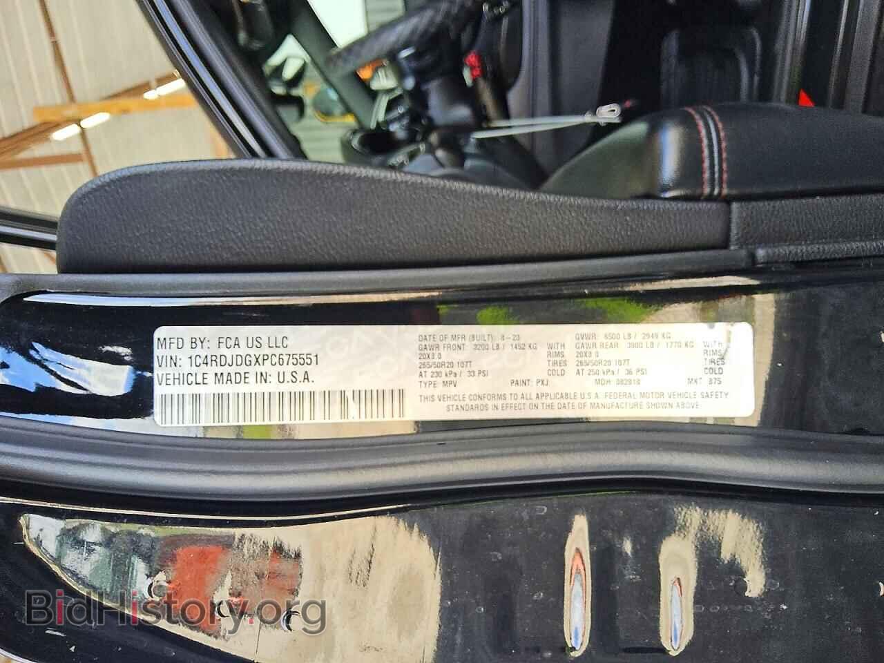 2023 DODGE DURANGO - VIN: 1C4RDJDGXPC675551 - Фото 13