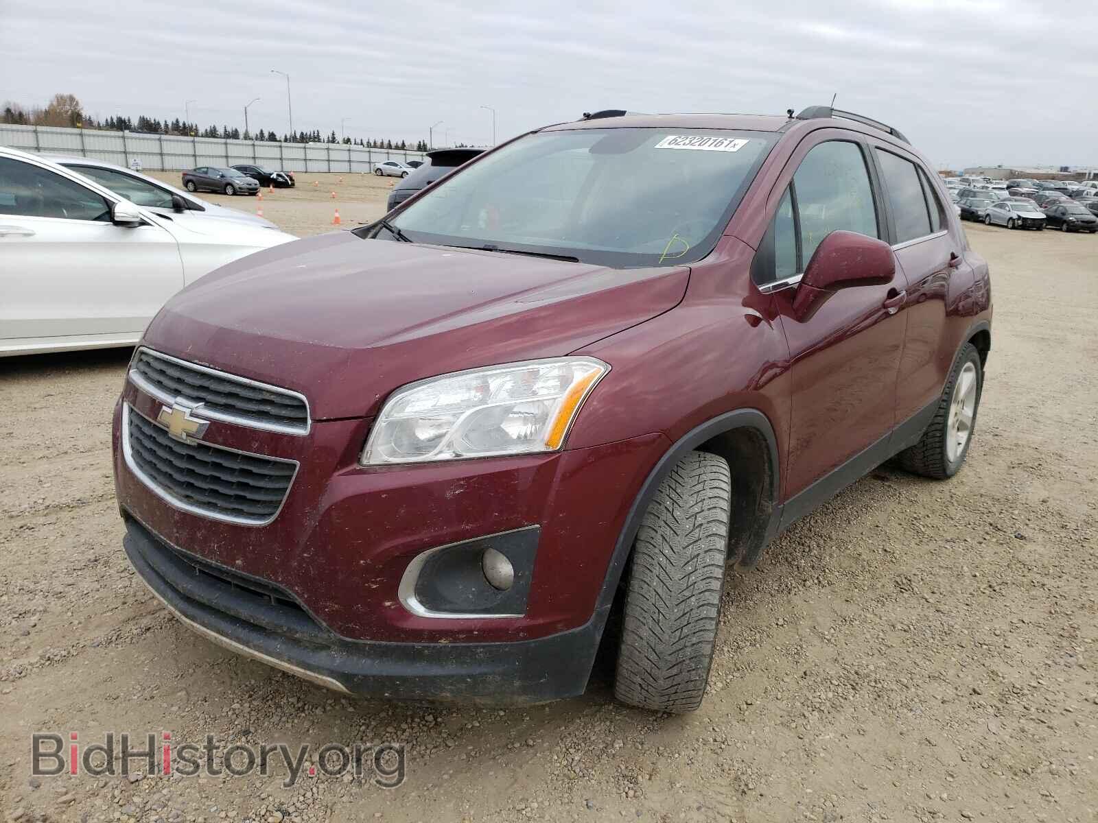 2015 CHEVROLET TRAX - VIN: 3GNCJTSB5FL229965 - Фото 2