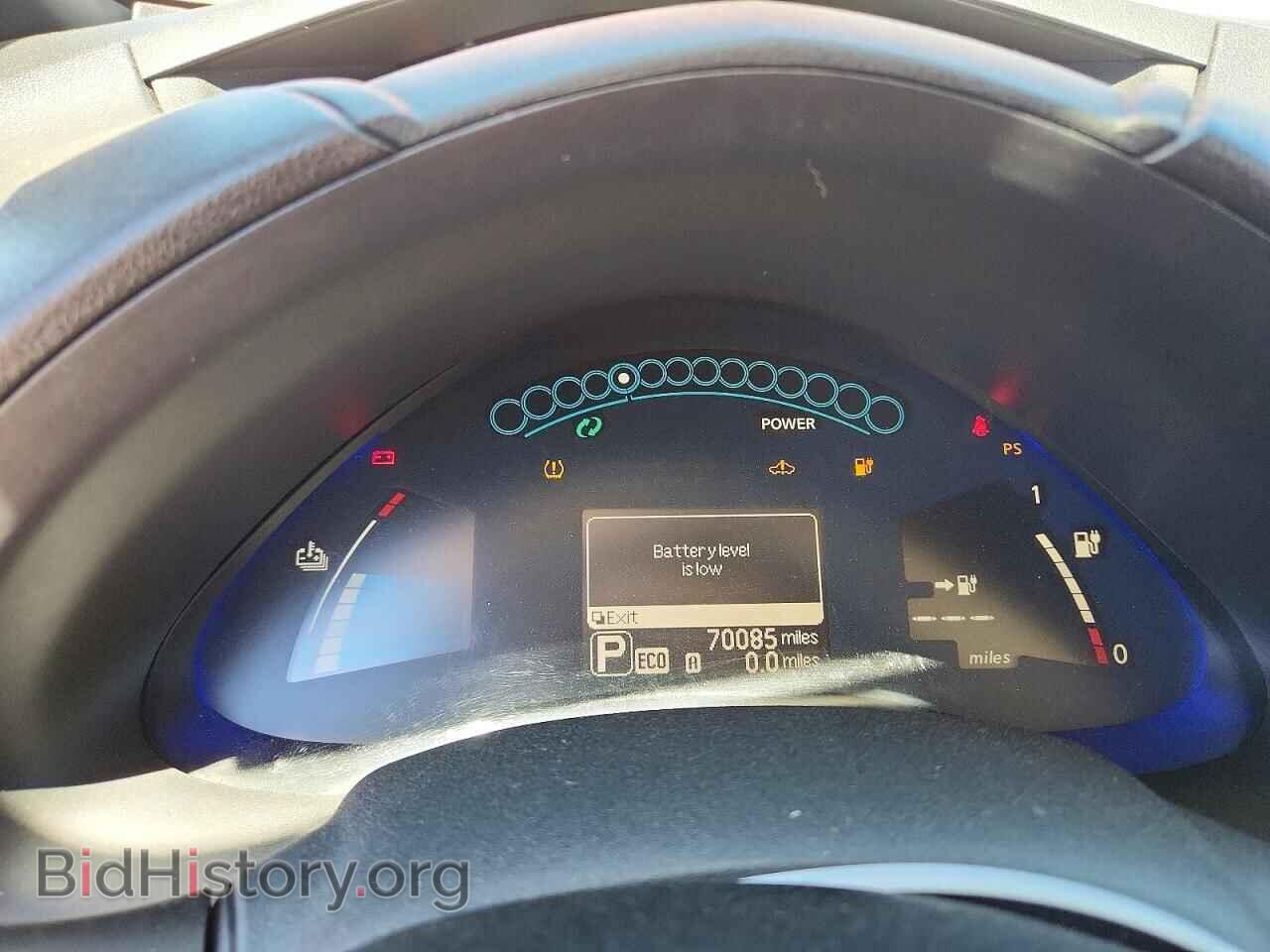 2013 NISSAN LEAF - VIN: 1N4AZ0CP8DC414687 - Фото 9