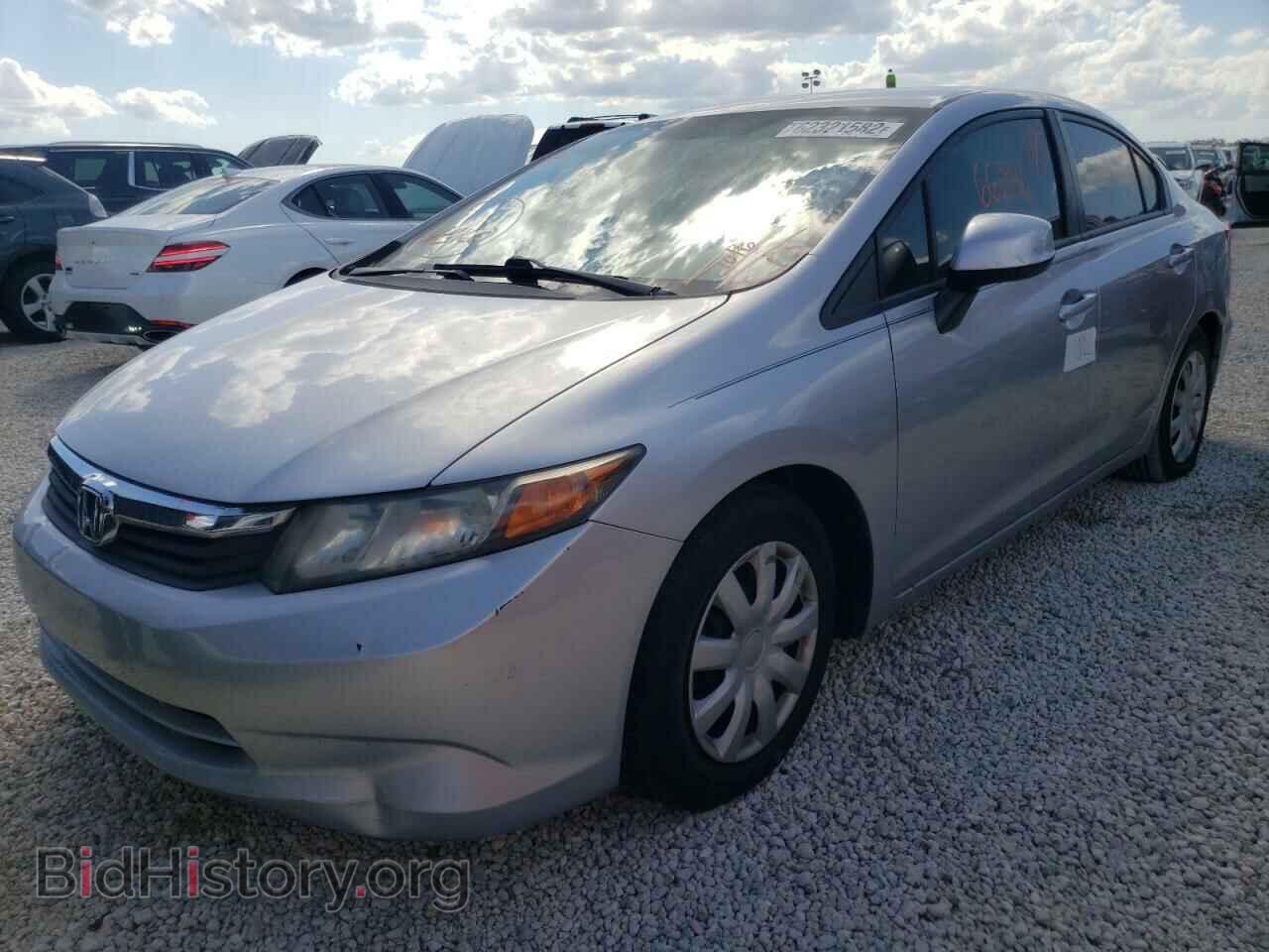 2012 HONDA CIVIC - VIN: 19XFB2F52CE047531 - Фото 2