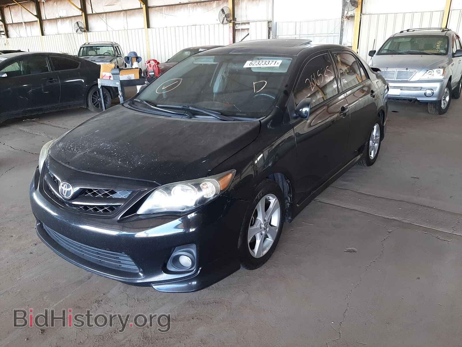 2011 TOYOTA COROLLA - VIN: 2T1BU4EE0BC642476 - Фото 2