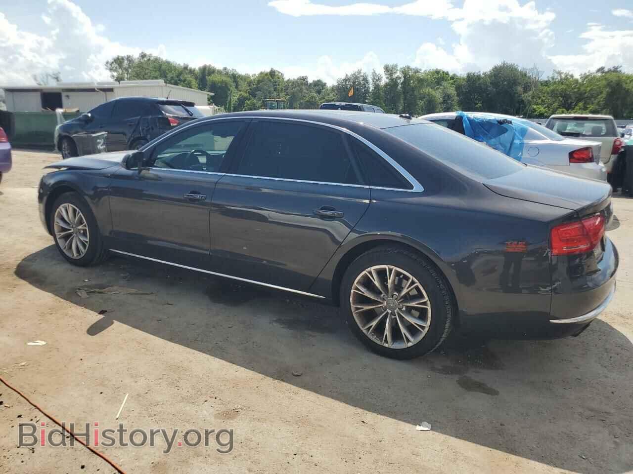 2013 AUDI A8 - VIN: WAURGAFD2DN022784 - Фото 2