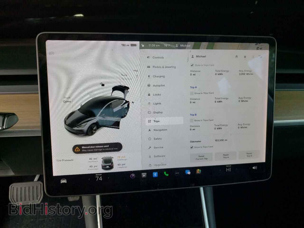 2019 TESLA MODEL 3 - VIN: 5YJ3E1EA1KF416343 - Photo 9