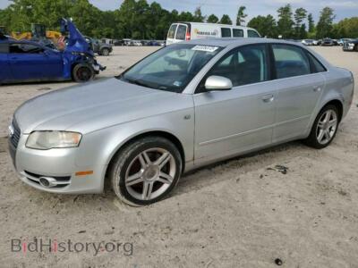 2007 Audi A4, серебристый — VIN WAUDF78E37A135807, Copart
