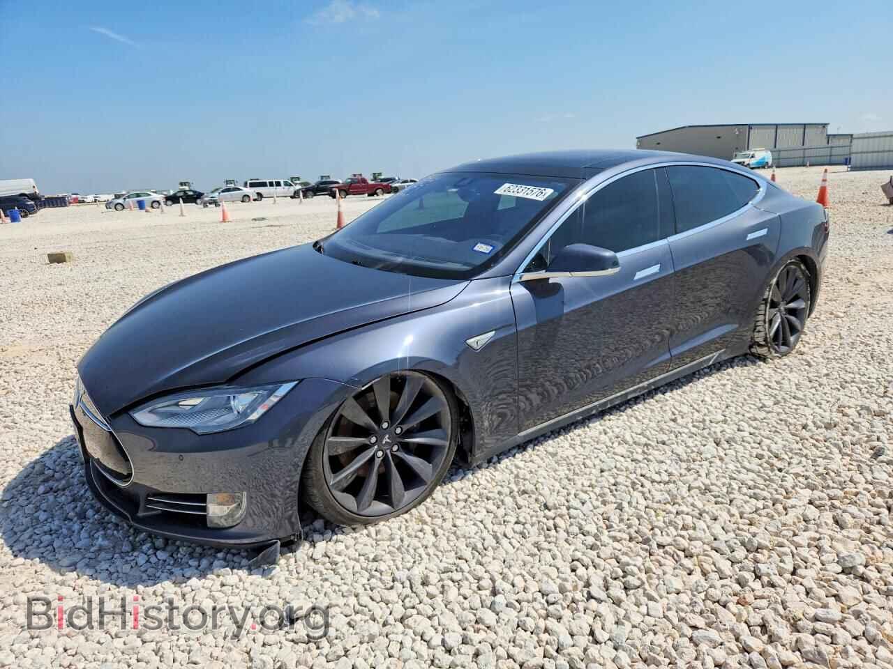 Photo 5YJSA1H27FF090694 - TESLA MODEL S 2015