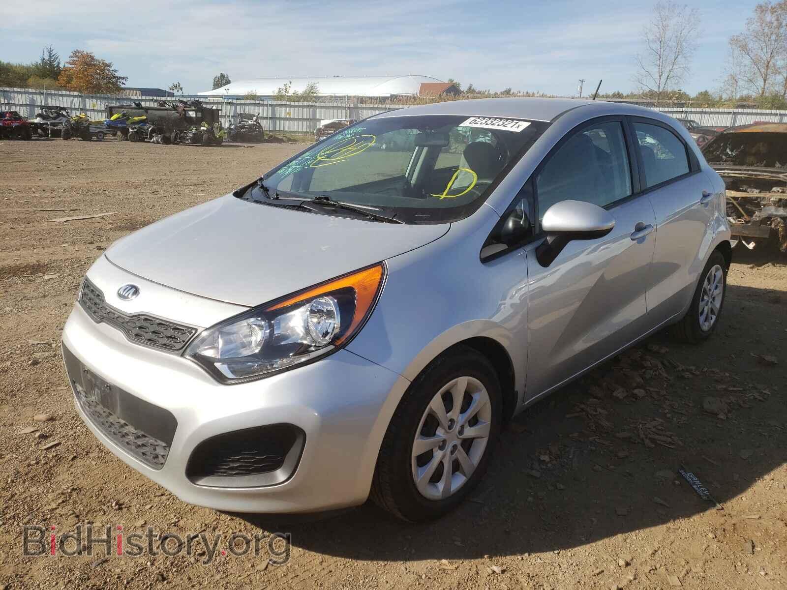 2014 KIA RIO - VIN: KNADM5A31E6354249 - Фото 2