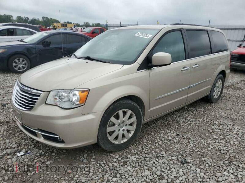 2016 Chrysler MINIVAN Town & COU (VIN 2C4RC1BG9GR253638) — фото 1 из 13, Copart, повреждение: бок