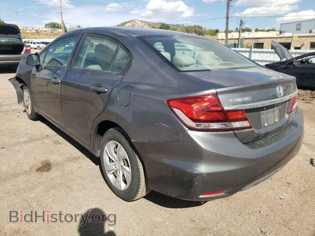2013 HONDA CIVIC - VIN: 19XFB2F57DE018396 - Фото 3