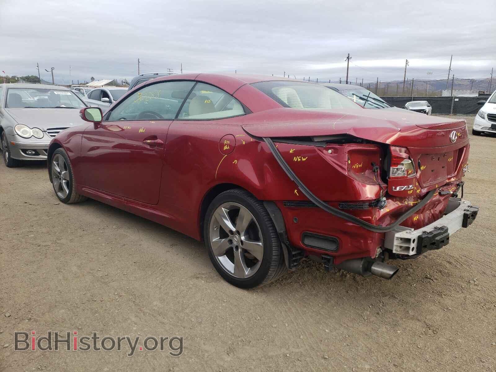 2010 LEXUS IS - VIN: JTHFF2C29A2506576 - Photo 3
