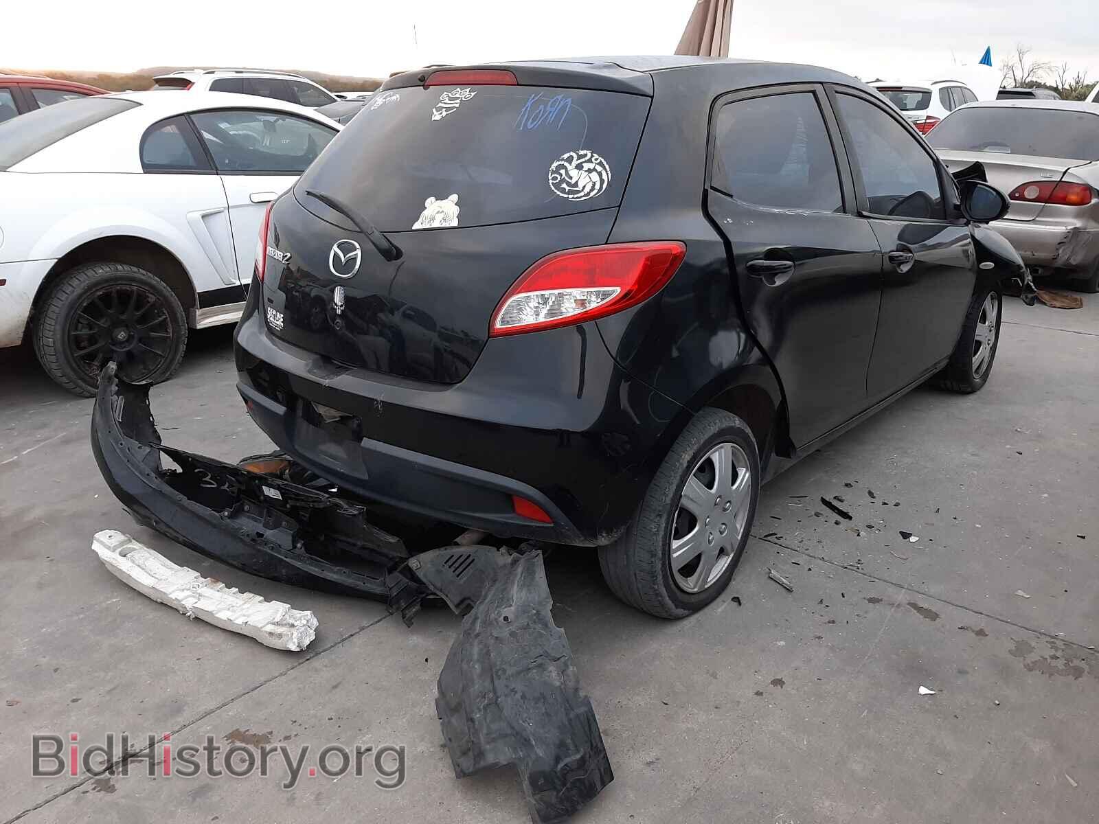 2011 MAZDA 2 - VIN: JM1DE1HZ2B0124138 - Фото 4