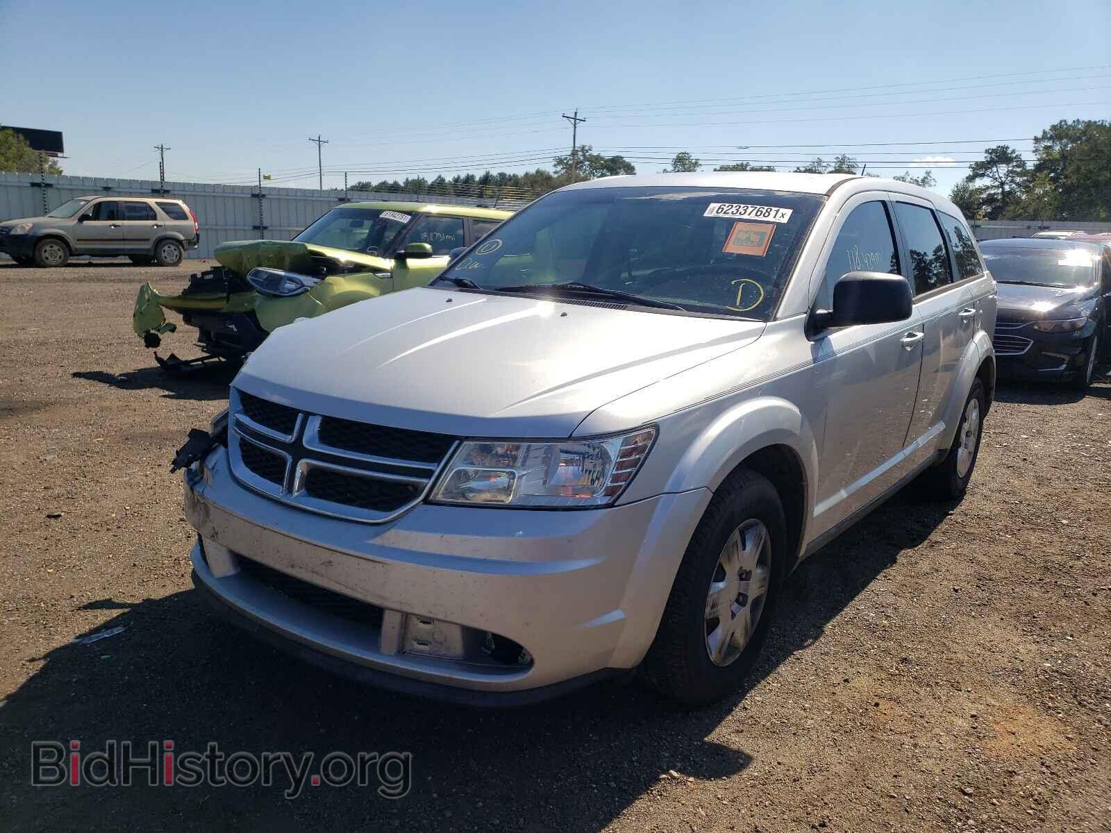 2012 DODGE JOURNEY - VIN: 3C4PDCAB4CT390550 - Фото 2