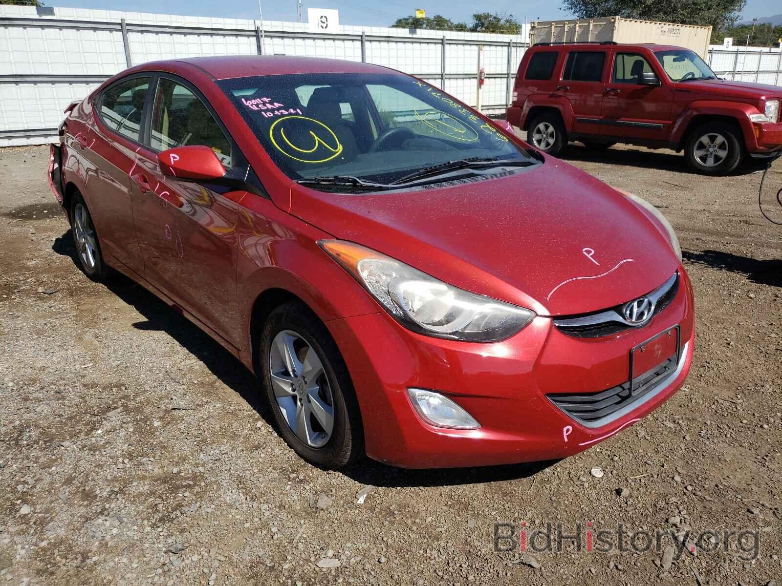 Фотография KMHDH4AE4DU575191 - HYUNDAI ELANTRA 2013