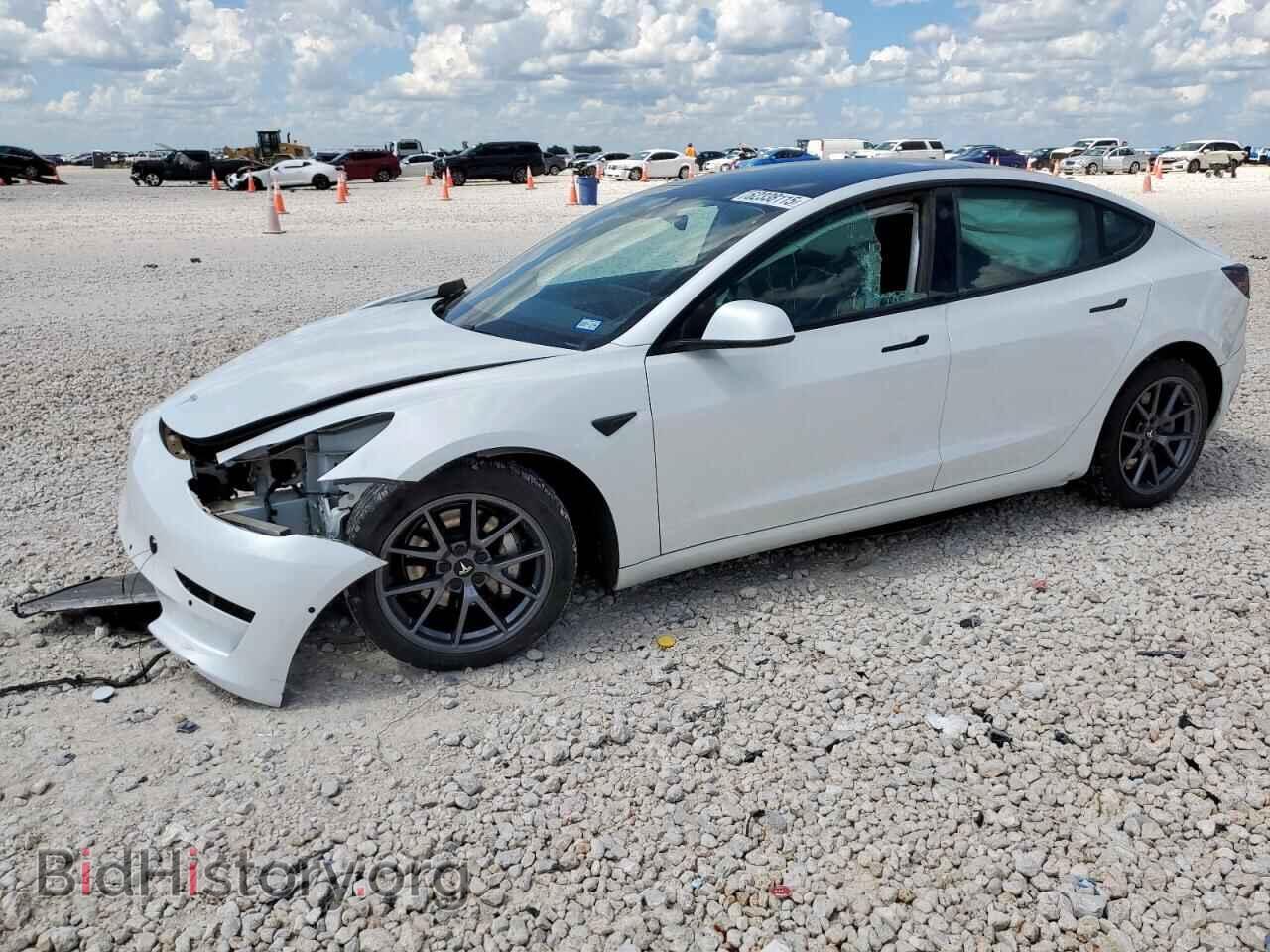 Photo 5YJ3E1EA0MF016356 - TESLA MODEL 3 2021