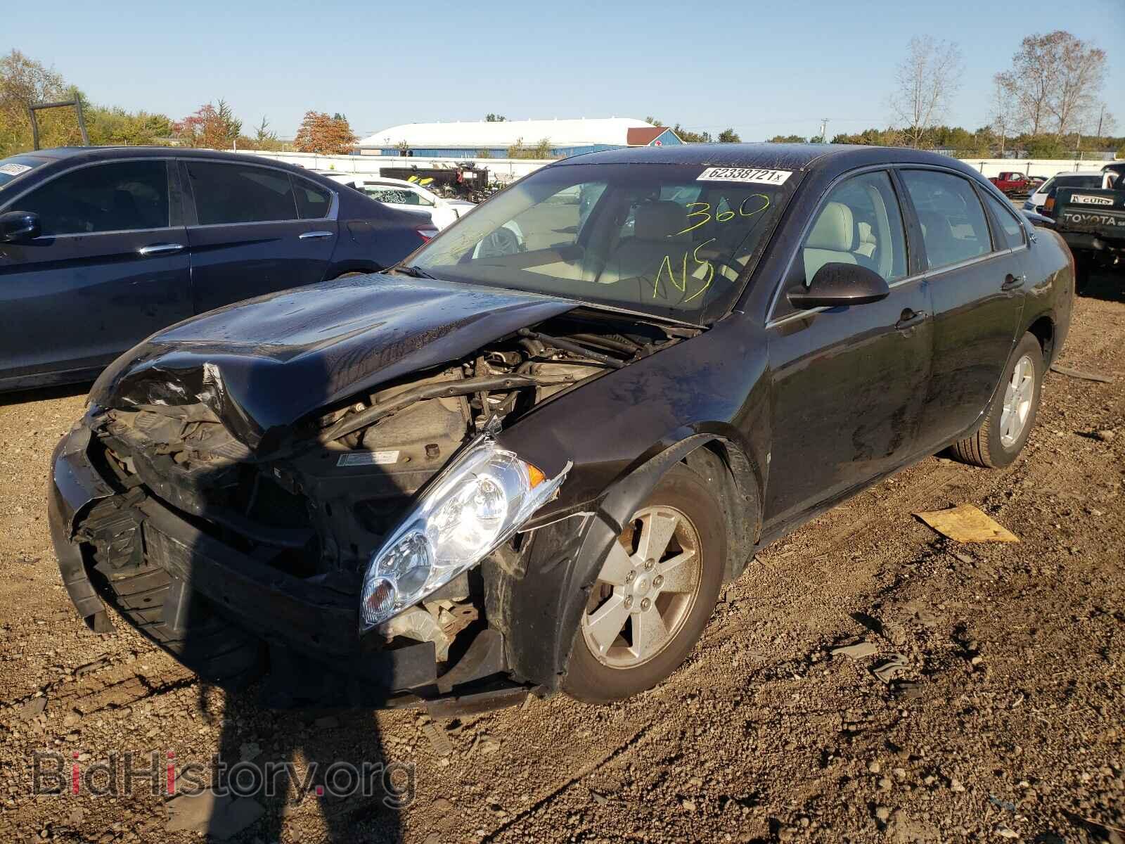 2008 CHEVROLET IMPALA - VIN: 2G1WT58K581288563 - Фото 2