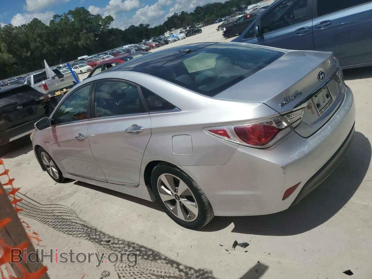 2011 HYUNDAI SONATA - VIN: KMHEC4A47BA007798 - Фото 2