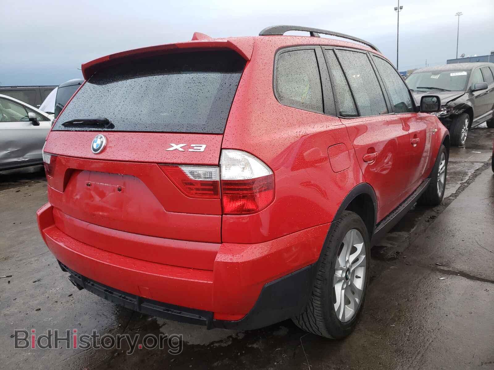 2007 BMW X3 - VIN: WBXPC934X7WF01483 - Фото 4