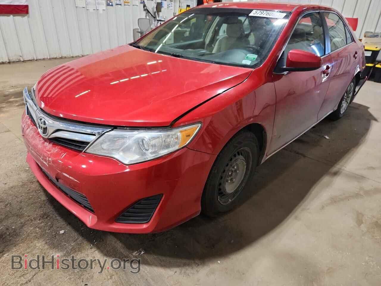 Photo 4T4BF1FK9CR166103 - TOYOTA CAMRY 2012