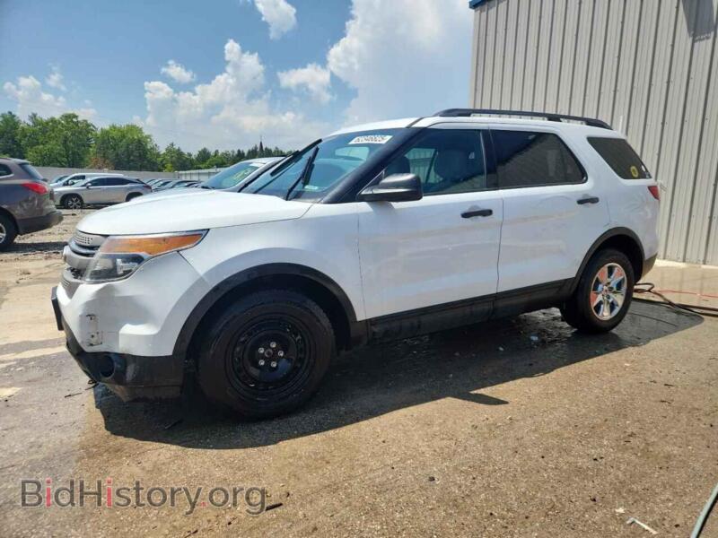 2014 Ford EXPLORER (VIN 1FM5K7B81EGB16457) — photo 1 of 15, Copart, damage: front end
