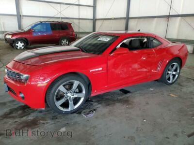 2010 Chevrolet CAMARO LT, красный — VIN 2G1FB1EV4A9105865, Copart