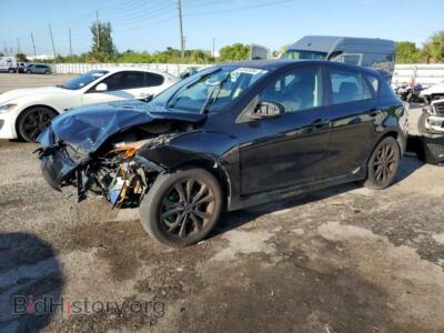 2011 Mazda MAZDA3 S, черный — VIN JM1BL1K63B1373764, Copart