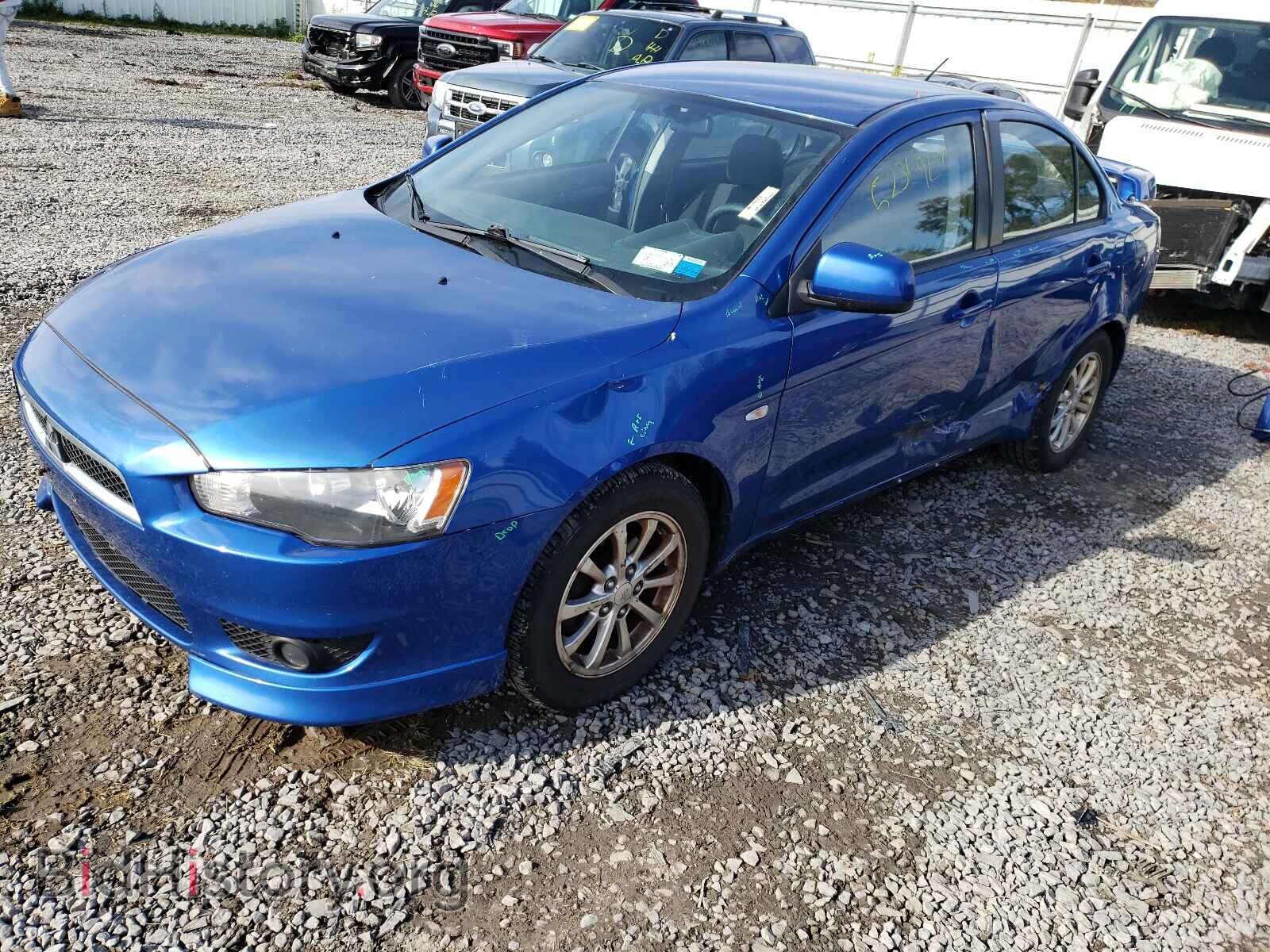2011 MITSUBISHI LANCER - VIN: JA32U2FU3BU040568 - Фото 2