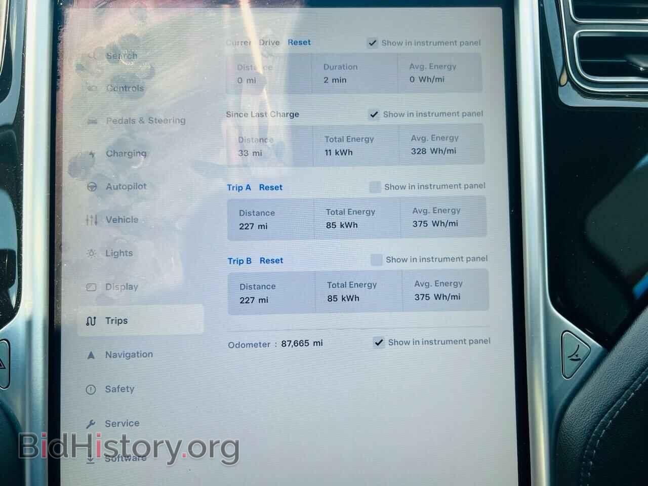 2015 TESLA MODEL S - VIN: 5YJSA1S26FF082711 - Photo 9